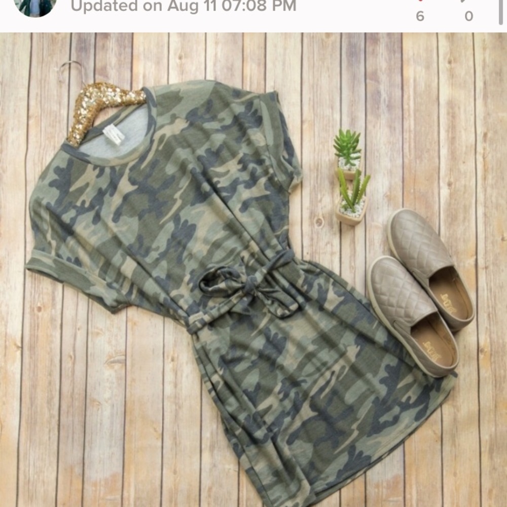 Camo dress